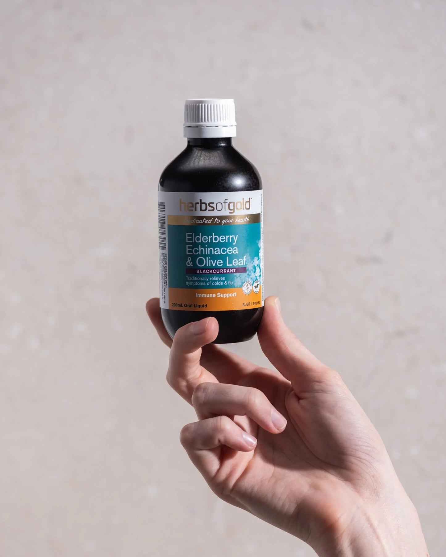 Herbs of Gold Elderberry Echinacea & Olive Leaf