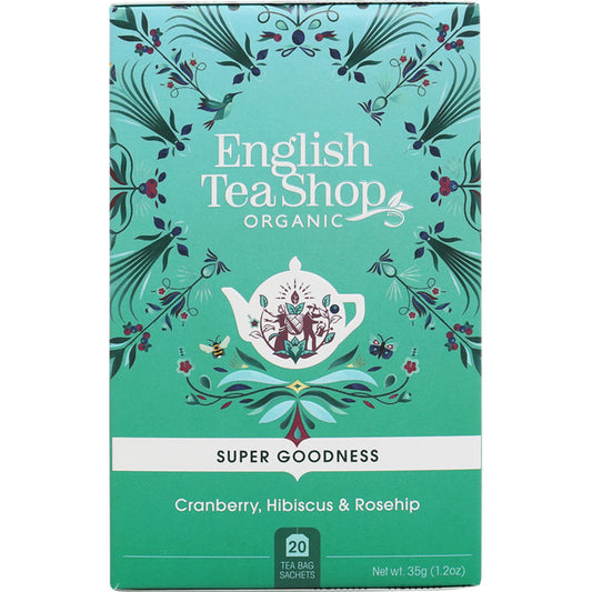 English Tea Shop Organic Cranberry, Hibiscus & Rosehip Tea