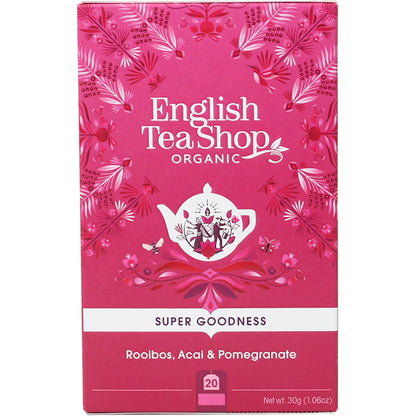 English Tea Shop Organic Rooibos, Acai & Pomegranate Tea