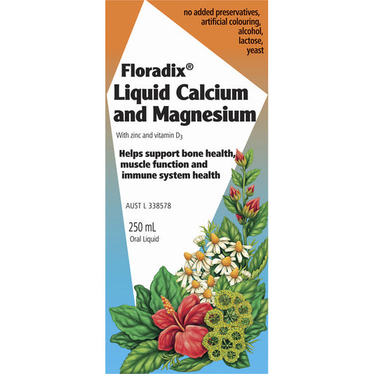 Floradix Liquid Calcium and Magnesium