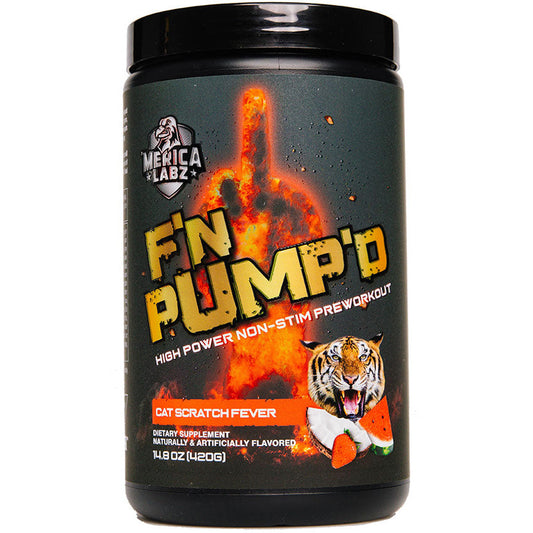 ‘Merica Labz F'n Pump'd High Power Non- Stim Preworkout
