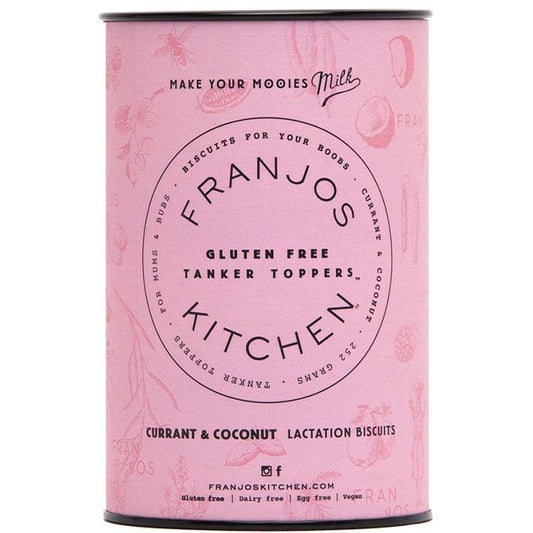 Franjos Kitchen Gluten Free Currant & Coconut Lactation Biscuits