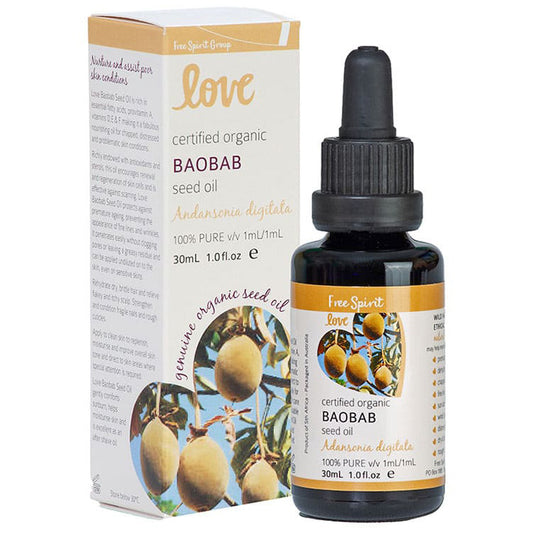 Free Spirit Love Certified Organic Baobab Seed Oil