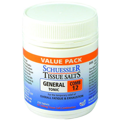 Schuessler Tissue Salts Comb 12 - General Tonic