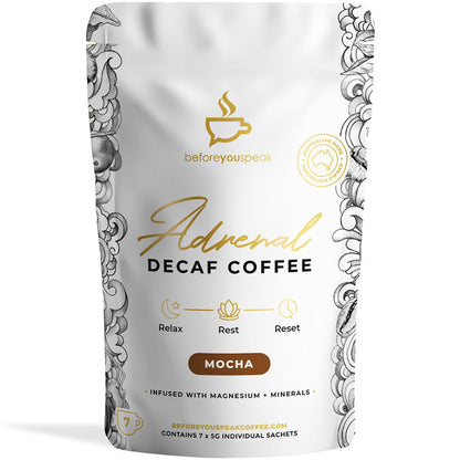 Before You Speak Adrenal Reset Decaf Coffee