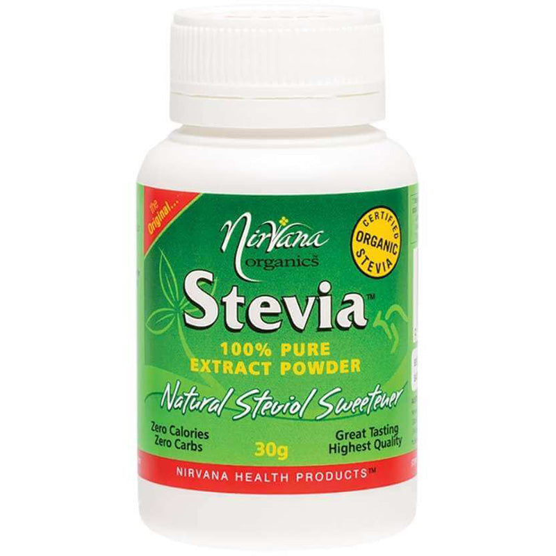 Nirvana Organics Stevia 100% Pure Extract Powder