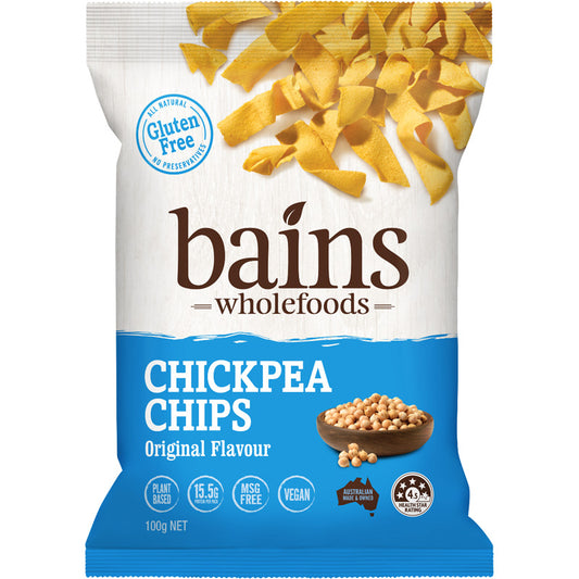 Bains Wholefoods Chickpea Chips