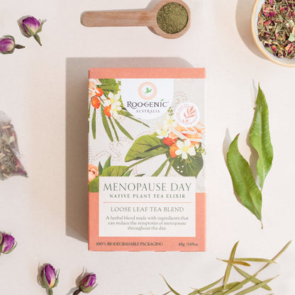 Roogenic Menopause Day Tea