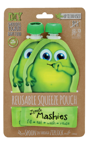 Little Mashies Reusable Squeeze Pouches