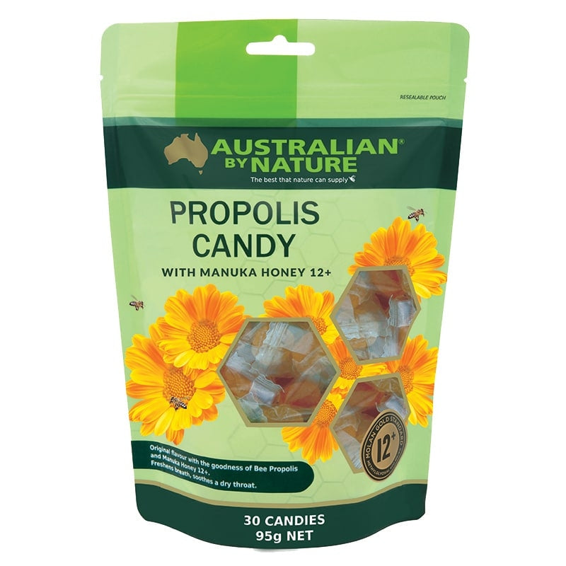 Australian By Nature Propolis Candy with Manuka Honey 12+ (MGO 400)