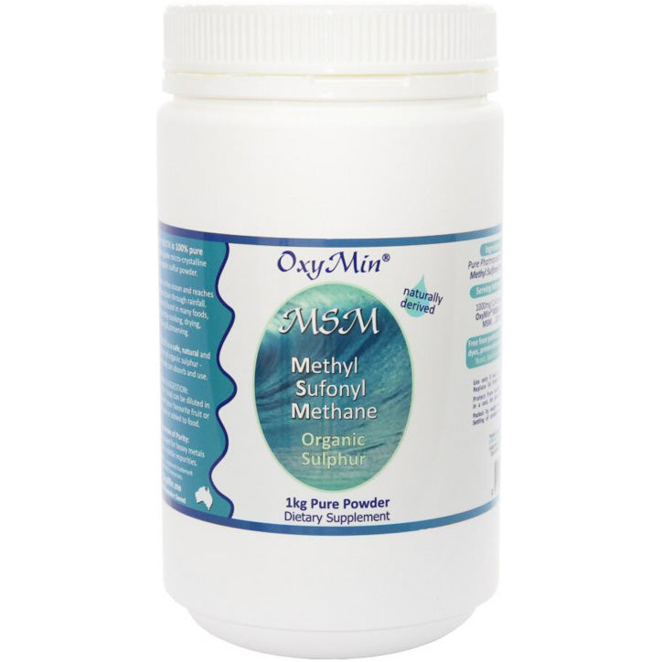 OxyMin MSM Pure Organic Biological Sulphur