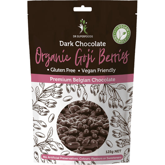 Dr Superfoods Dark Chocolate Organic Goji Berries