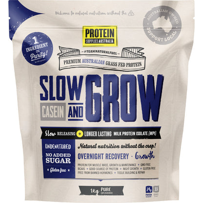 Protein Supplies Australia Slow & Grow Casein