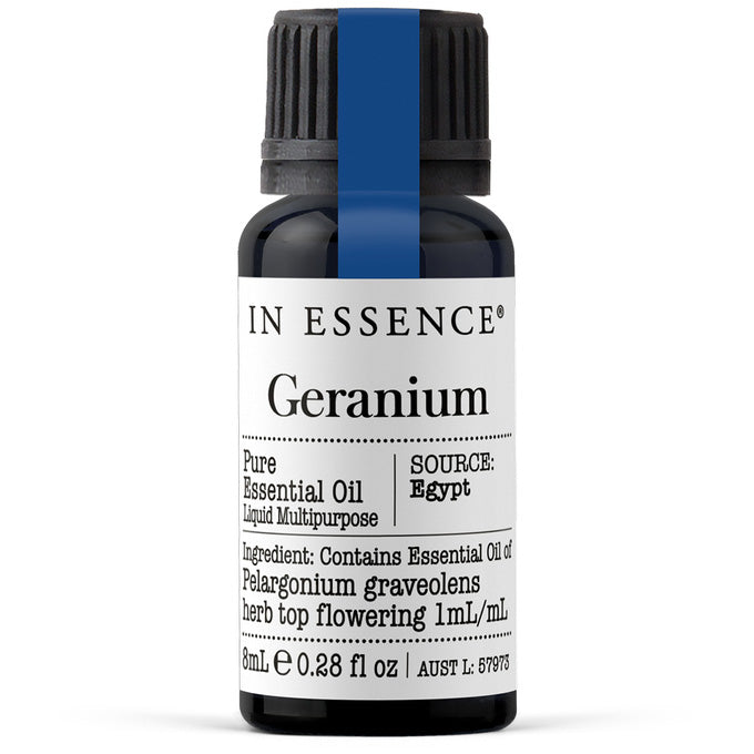 In Essence Aromatherapy Geranium Pure Essential Oil
