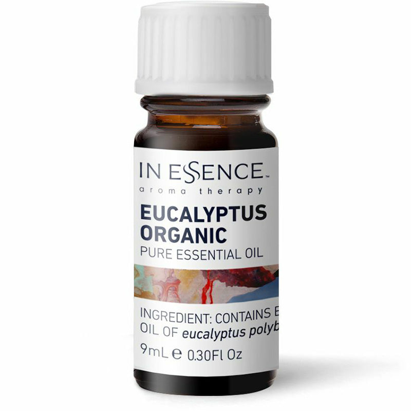 In Essence Aromatherapy Australian Native Organic Eucalyptus Pure Essential Oil