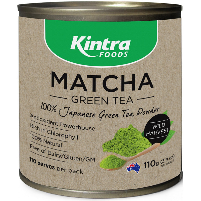 Kintra Foods Matcha 100% Japanese Green Tea Powder