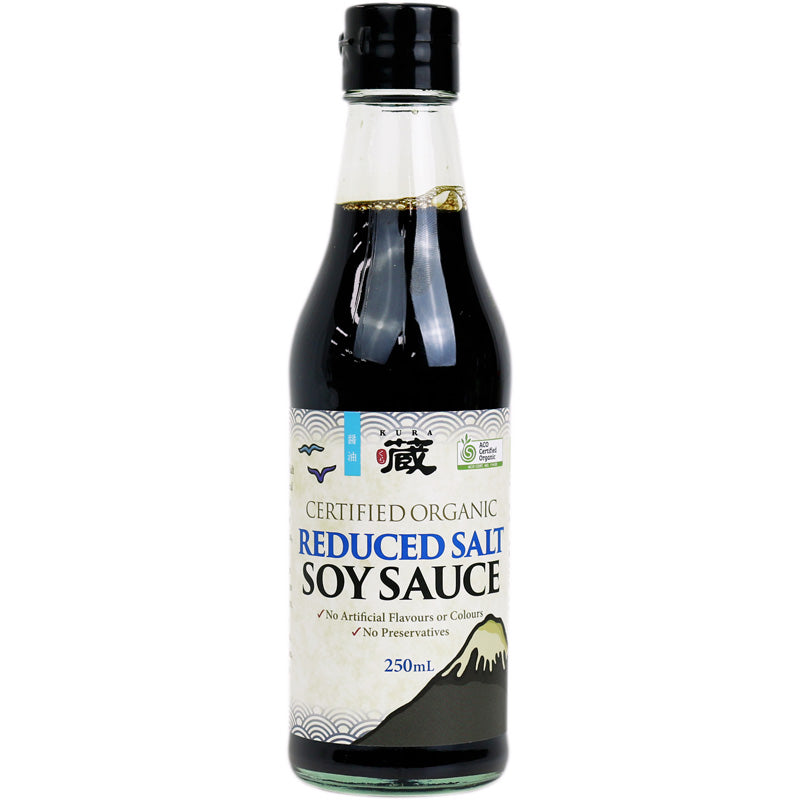 Kura Certified Reduced Salt Soy Sauce