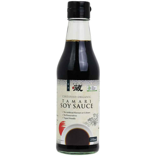 Kura Certified Organic Tamari Soy Sauce