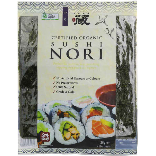 Kura Certified Organic Sushi Nori