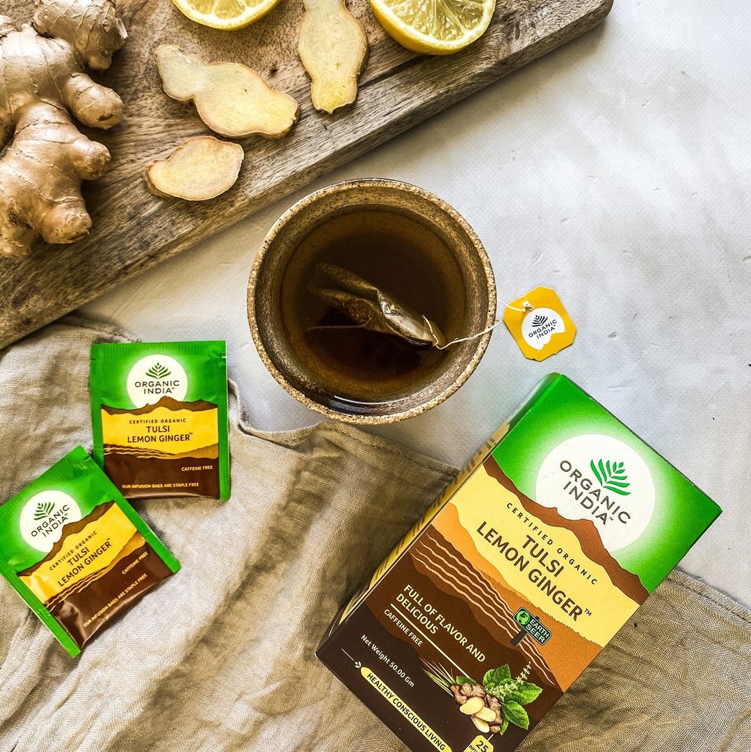 Organic India Tulsi Lemon Ginger