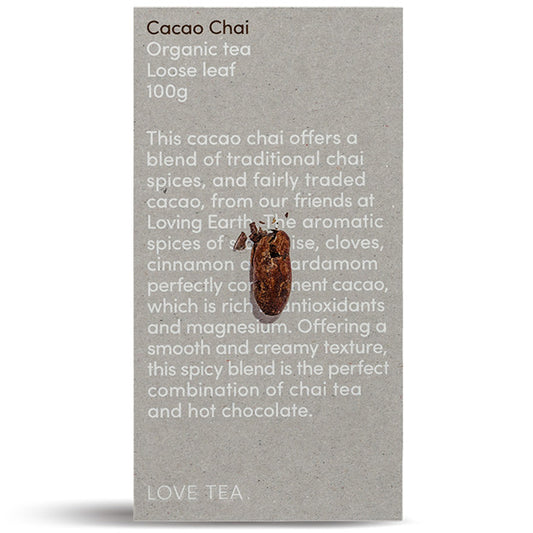 Love Tea Organic Cacao Chai Tea