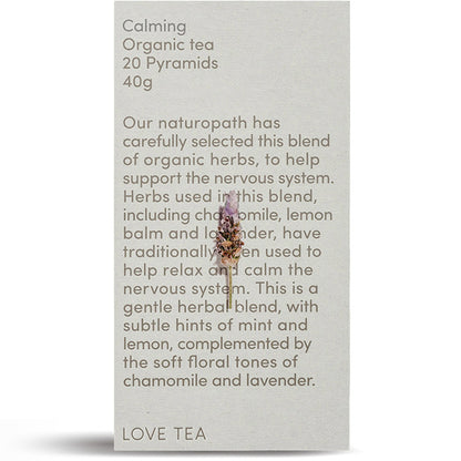 Love Tea Organic Calming Tea