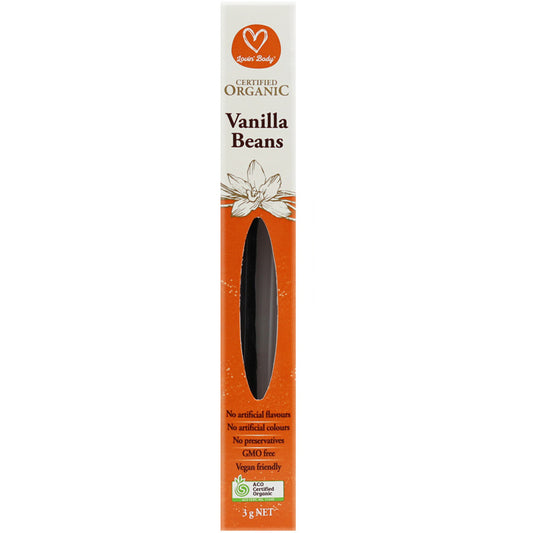 Lovin' Body Certified Organic Vanilla Beans