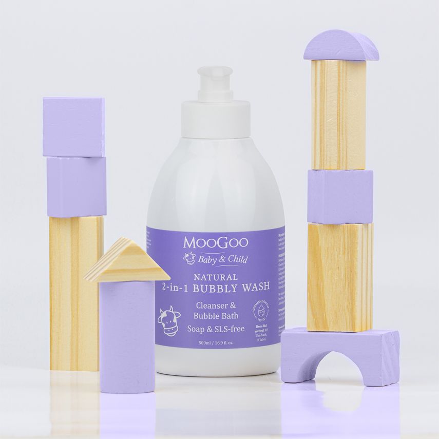 MooGoo 2-in-1 Bubbly Wash