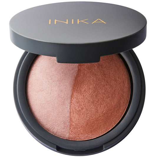 Inika Organic Mineral Baked Blush Duo