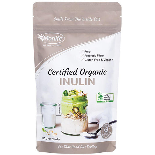 Morlife Inulin Powder Certified Organic