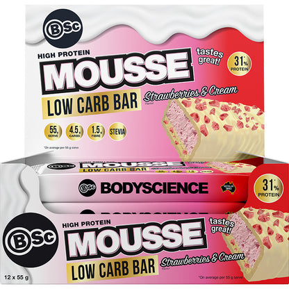 Body Science High Protein Low Carb Mousse Bar