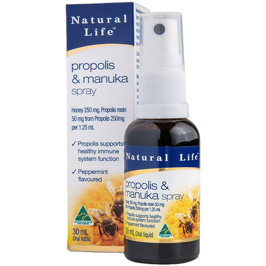Natural Life Propolis & Manuka Honey Throat Spray