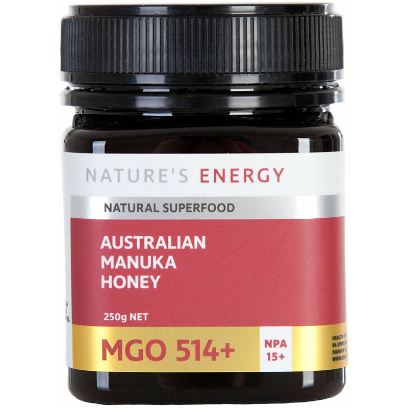 Nature's Energy Australian Manuka Honey MGO 514+