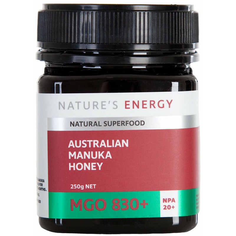 Nature's Energy Australian Manuka Honey MGO 830+