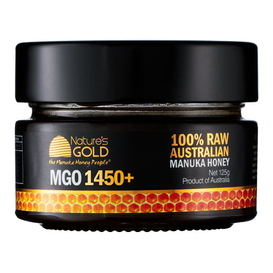 Nature's Gold 100% Raw Australian Manuka Honey MGO 1450+