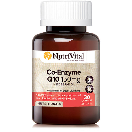 NutriVital Co-Enzyme Q10 150mg
