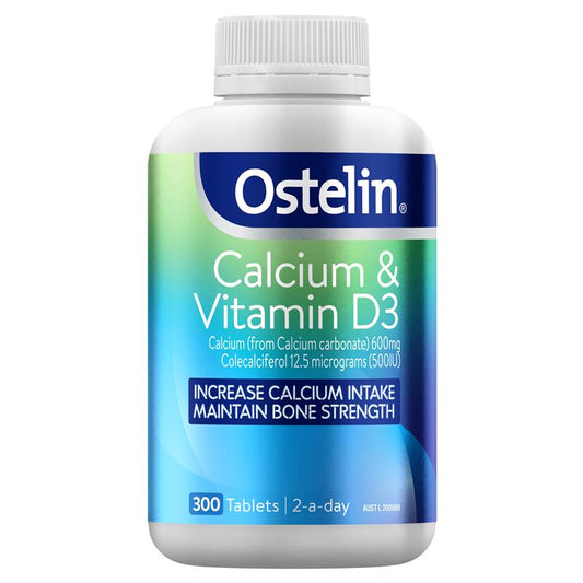 Ostelin Calcium & Vitamin D3 Tablets