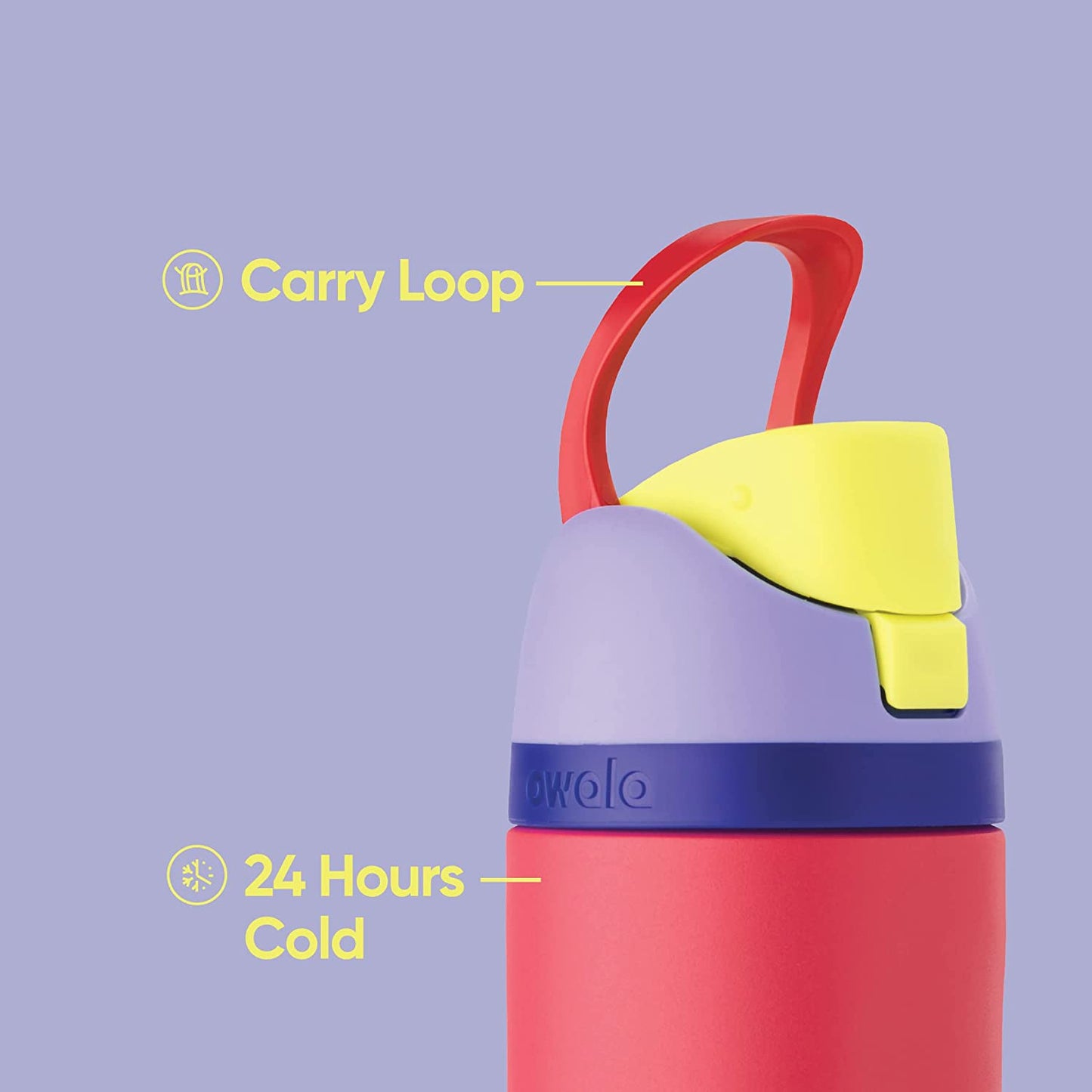 Owala FreeSip Stainless Steel Insulated Water Bottle