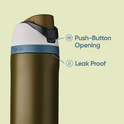 Owala FreeSip Stainless Steel Insulated Water Bottle