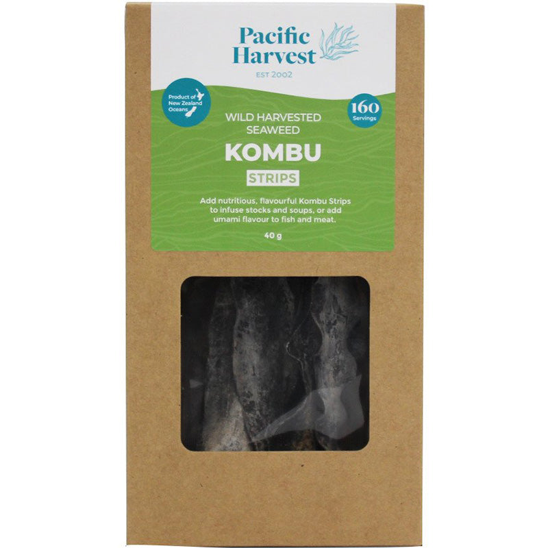 Pacific Harvest Kombu Seaweed Strips (Wild Harvested)