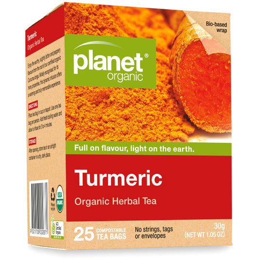 Planet Organic Turmeric Organic Herbal Tea