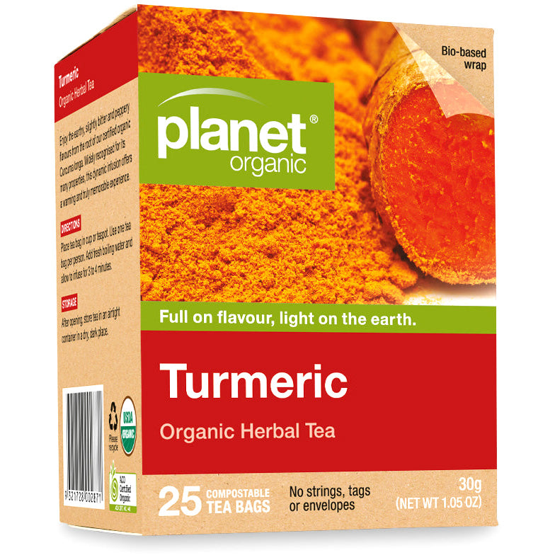 Planet Organic Turmeric Organic Herbal Tea