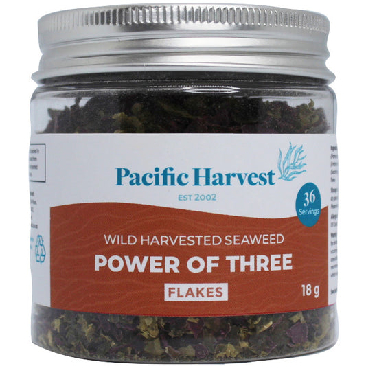 Pacific Harvest Power of Three Seaweed Flakes