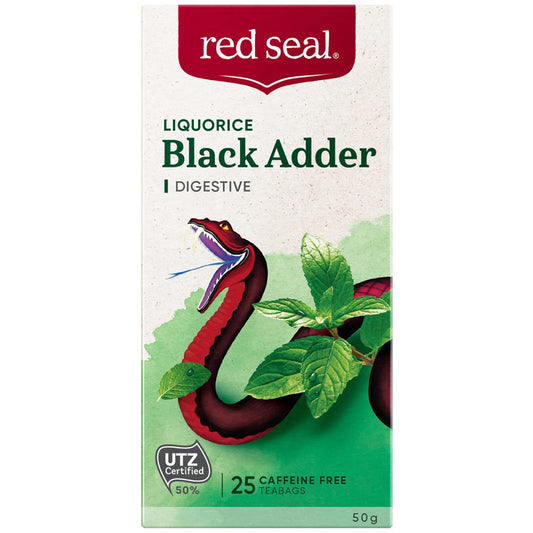 Red Seal Black Adder Liquorice Tea