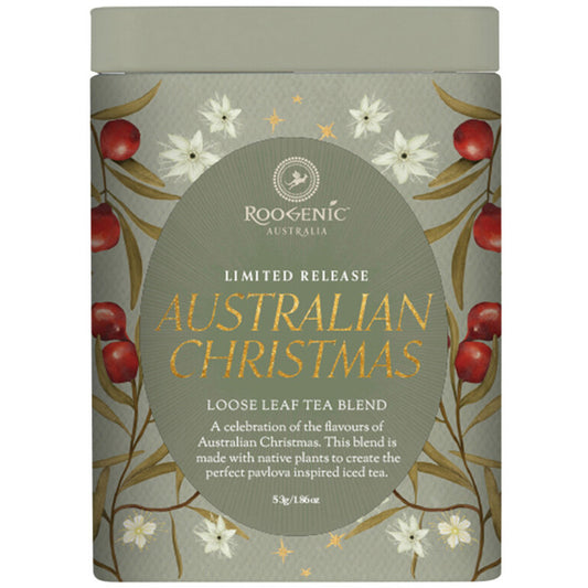 Roogenic Limited Release Australian Christmas Tea and Tin