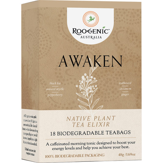 Roogenic Awaken Native Plant Tea Elixir