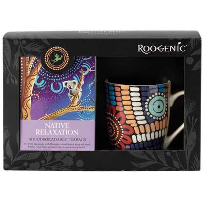 Roogenic Native Relaxation Tea & Cup Gift Box