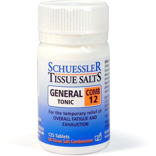 Schuessler Tissue Salts Comb 12 - General Tonic
