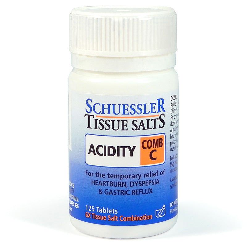 Schuessler Tissue Salts Comb C - Acidity