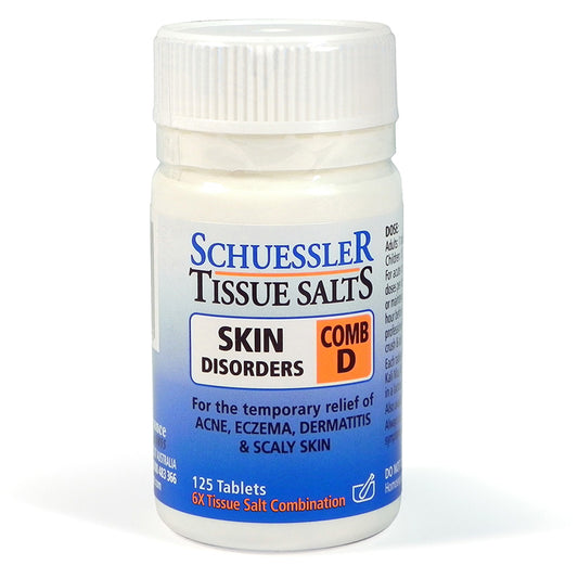 Schuessler Tissue Salts Comb D - Skin Disorders